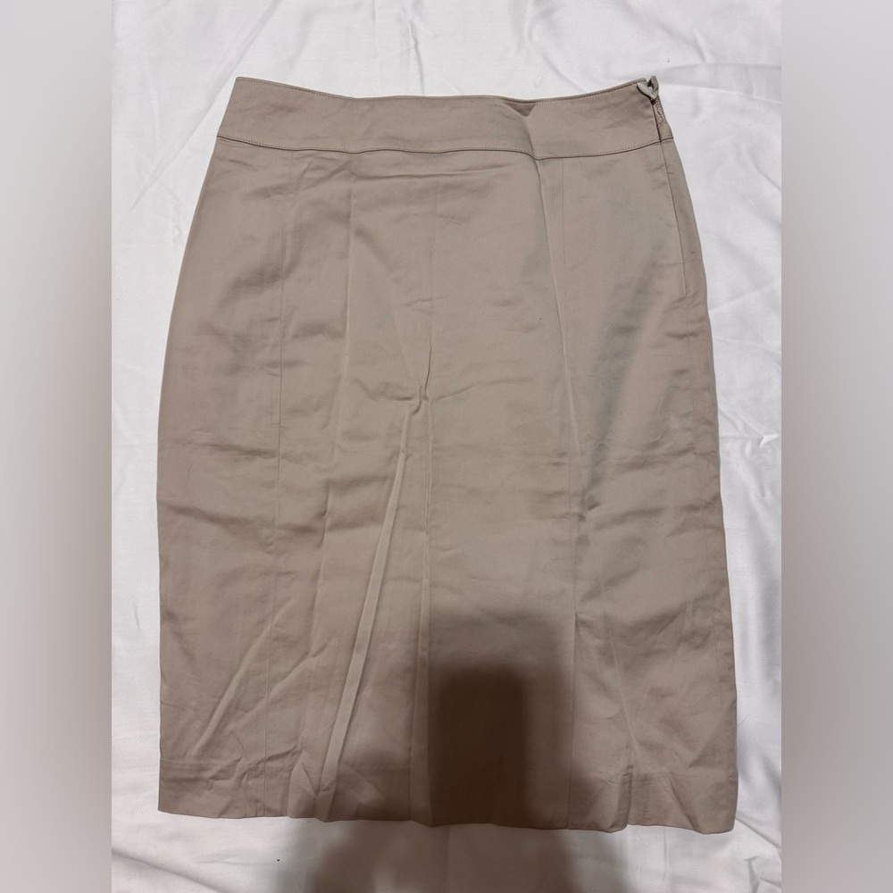 Size 2 Beige Skirt